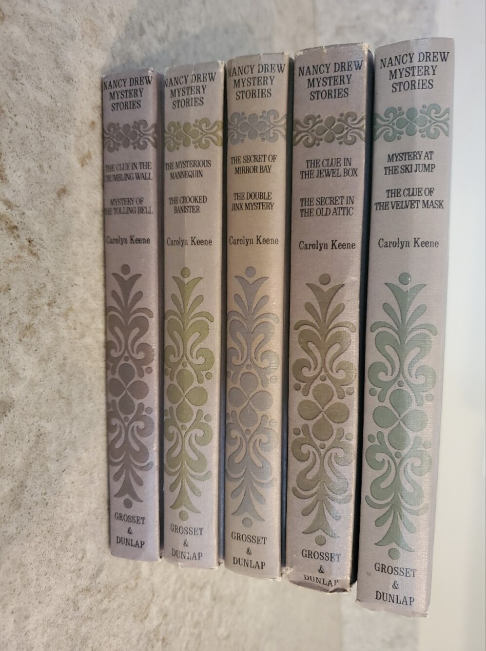 Set of 5 Nancy Drew Books - Nancy Drew Twin Thrillers